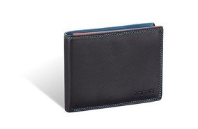 Valentini Colors 290 schwarzes Portemonnaie für Männer