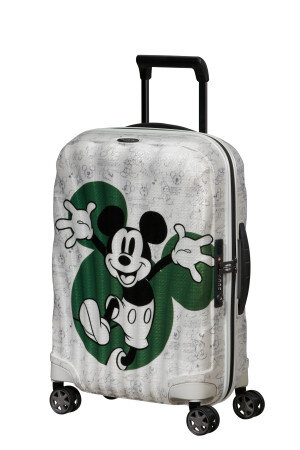 Samsonite C-Lite Disney Koffer 55cm, vergrößert, silber