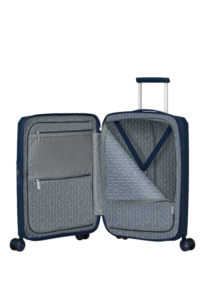 Walizka kabinowa American Tourister Fastforward 55cm powiększana granatowa