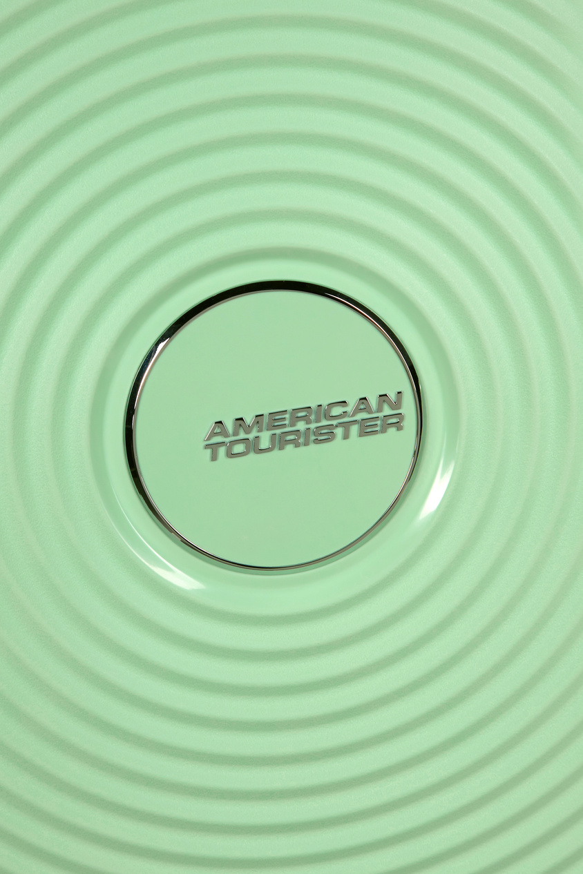 Walizka kabinowa American Tourister Soundbox 55cm powiększana zielona jasna