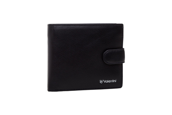 Valentini Metal Sticker Herrengeldbörse 502P schwarz
