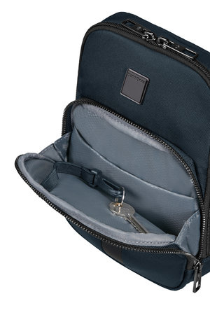 Torba na ramię Samsonite Sacksquare S granatowa