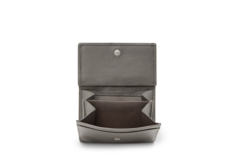 Valentini Damengeldbörse Metallic 447 silber