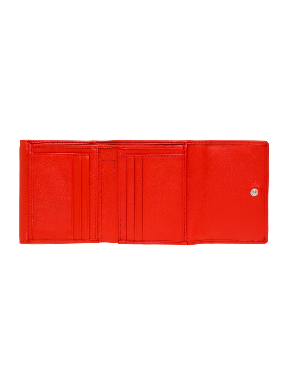 Valentini Damengeldbörse Metallic 503 rot