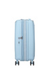 Walizka kabinowa American Tourister Soundbox 55cm powiększana niebieska jasna