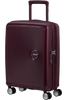 Walizka kabinowa American Tourister Soundbox 55 cm powiększana wiśniowa