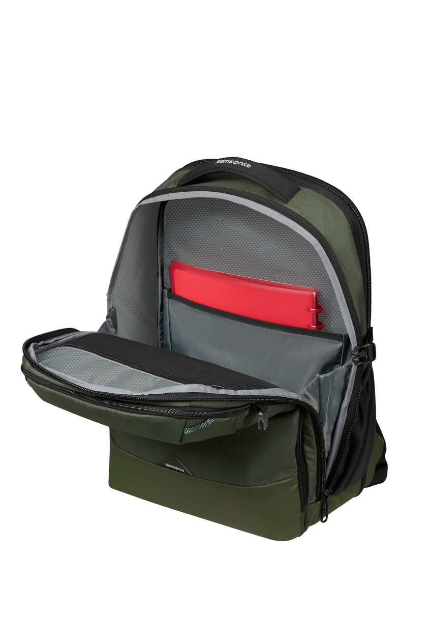 Samsonite Roadseeker L Laptop-Rucksack, erweiterbar, Grün