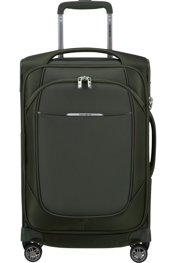 Samsonite Re-Lite 55 cm schmaler Koffer, erweiterbar, Grün