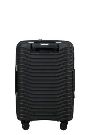 Samsonite Upscape 55 cm vergrößerbarer Kabinenkoffer, Schwarz