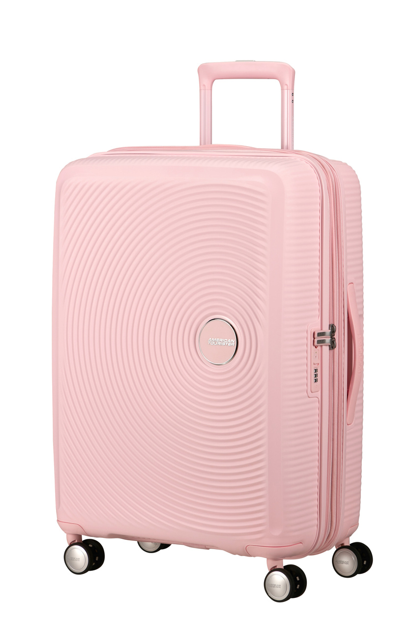American Tourister Soundbox 67cm Koffer, vergrößerbar, hellrose