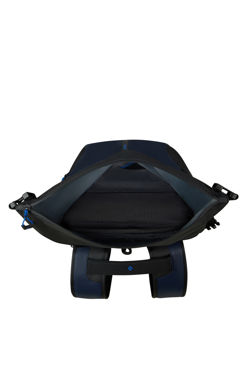 Samsonite Ecodiver L 17,3" rollender Laptop-Rucksack, Marineblau