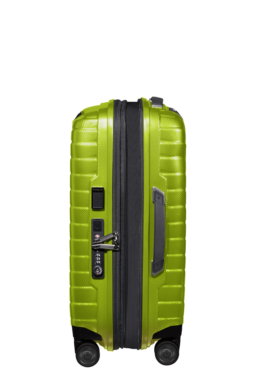 Samsonite Proxis Handgepäckkoffer 55cm erweiterbar limettengrün