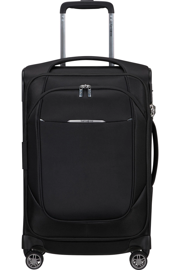 Walizka Samsonite Re-Lite 55cm slim powiększana czarna