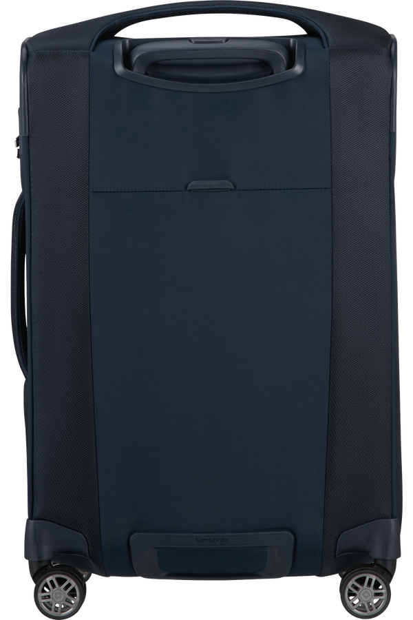 Samsonite Re-Lite 55 cm schmaler Koffer, erweiterbar, Marineblau