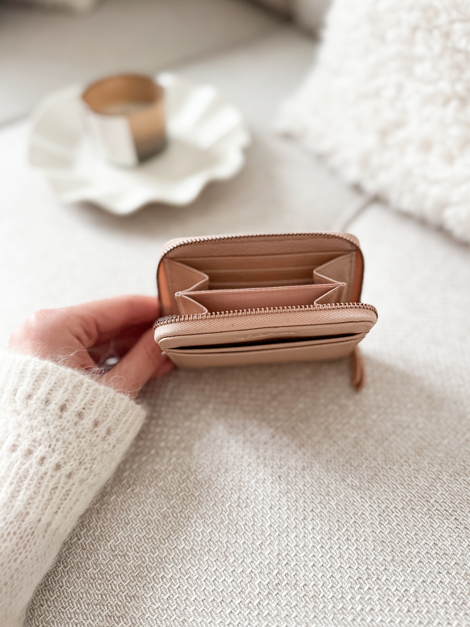 Valentini Damengeldbörse Metalic 127 rosa