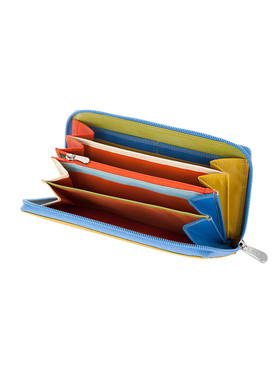 Valentini Colors Damenbrieftasche 866 gelb