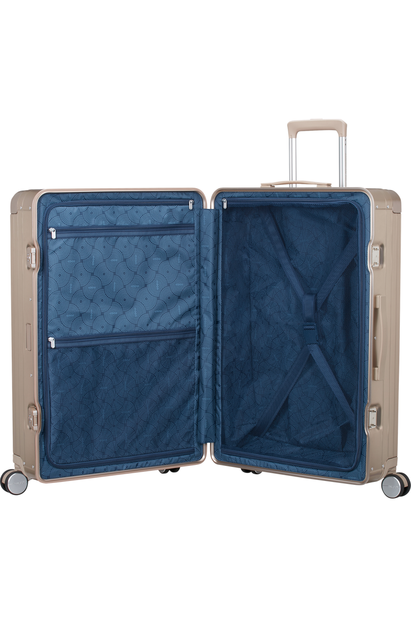 American Tourister Soundbox Alu Koffer 77cm Braun