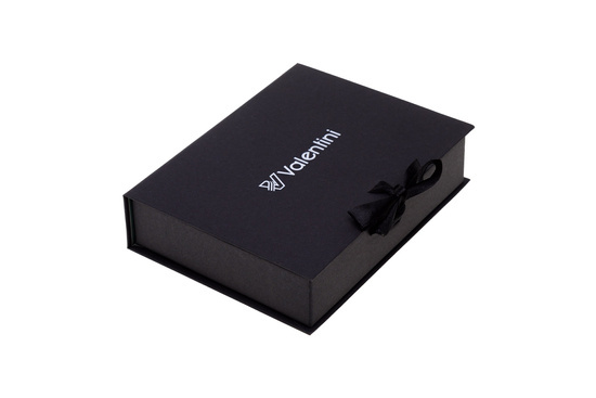 Valentini Metal Sticker Damenbrieftasche P21 schwarz