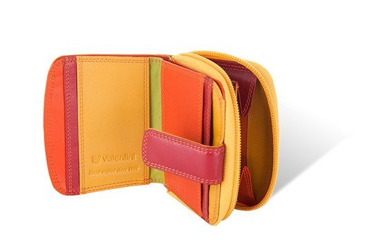 Valentini Colors Damengeldbörse P8 grün