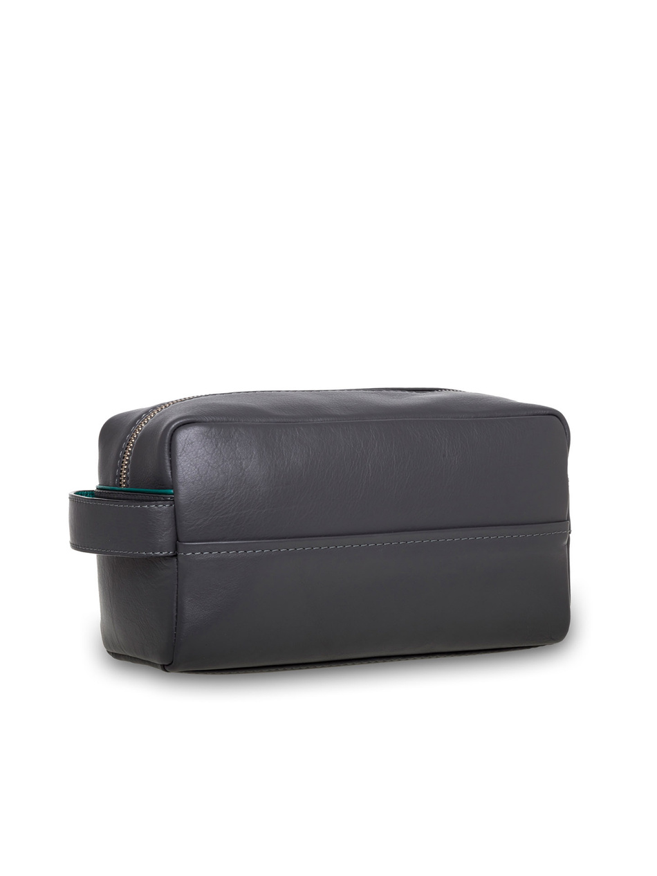 Valentini Piemonte 407 grau Kosmetiktasche