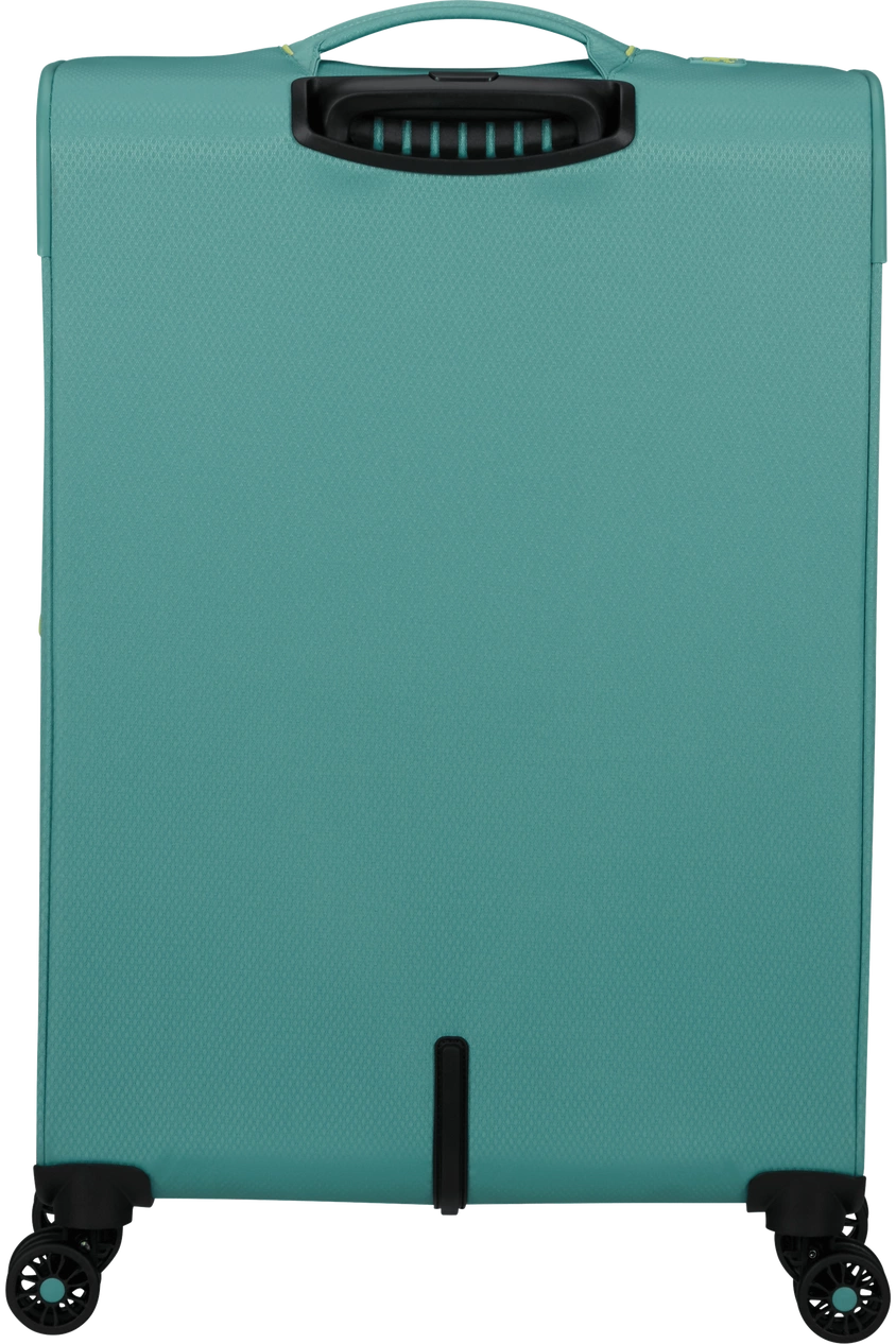 American Tourister Aerospin Koffer 69 cm ausziehbar türkis