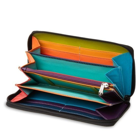 Valentini New Colors Damengeldbörse 820 schwarz