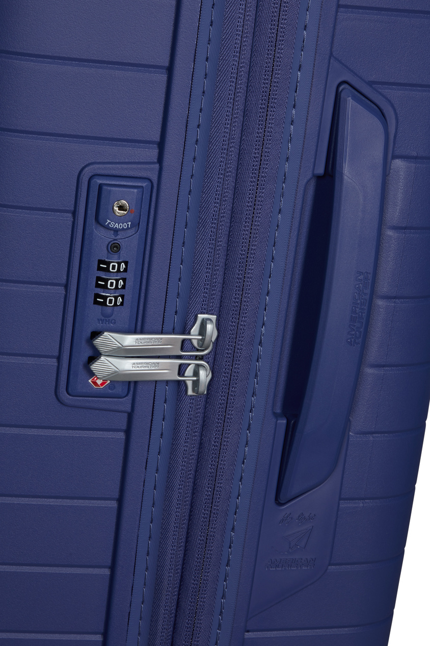 American Tourister Fastforward 55 cm großer Kabinenkoffer, Blau