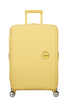 American Tourister Soundbox 67cm Koffer, vergrößerbar, hellgelb