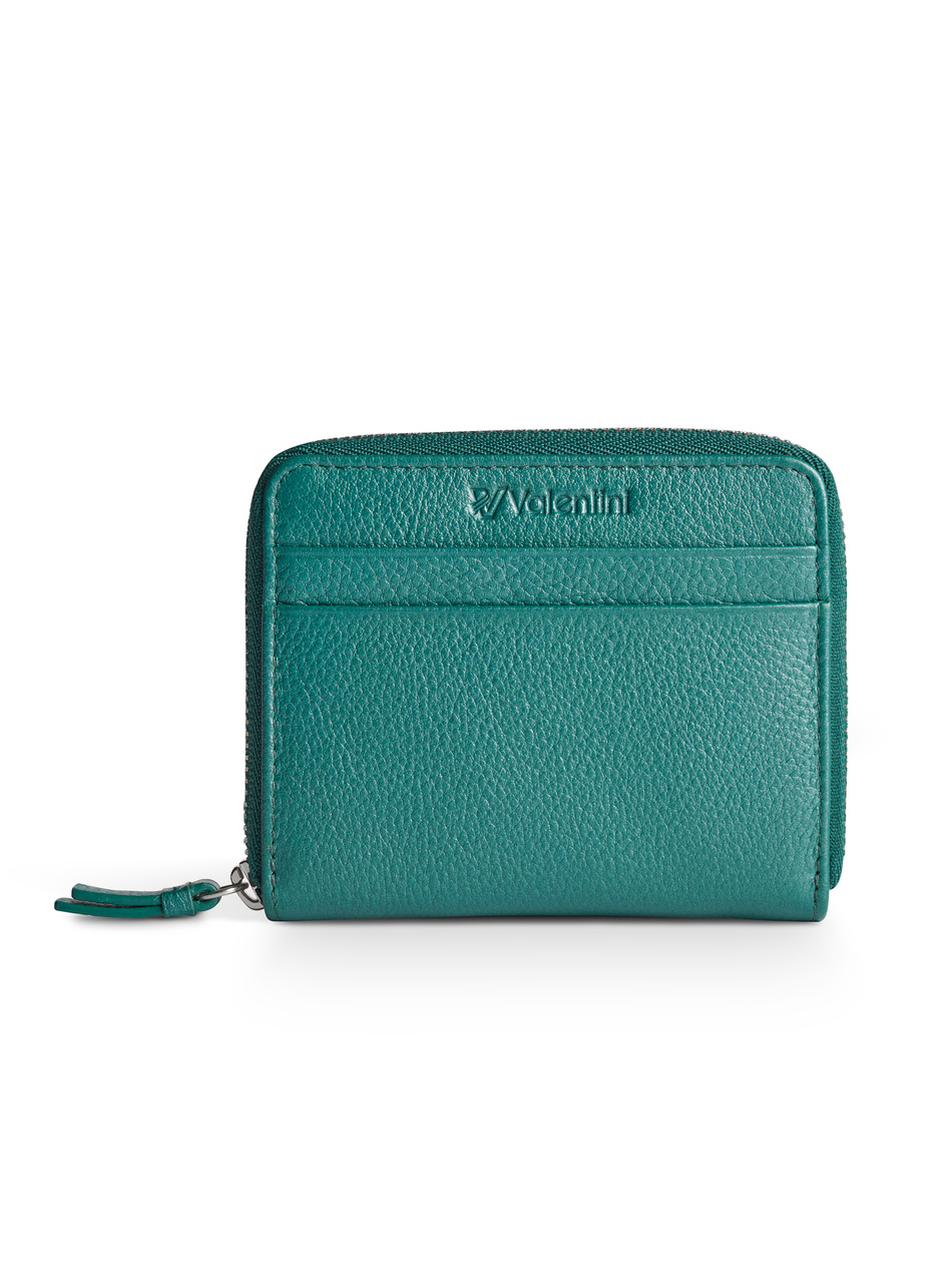 Valentini Damengeldbörse Metallic 127 grün