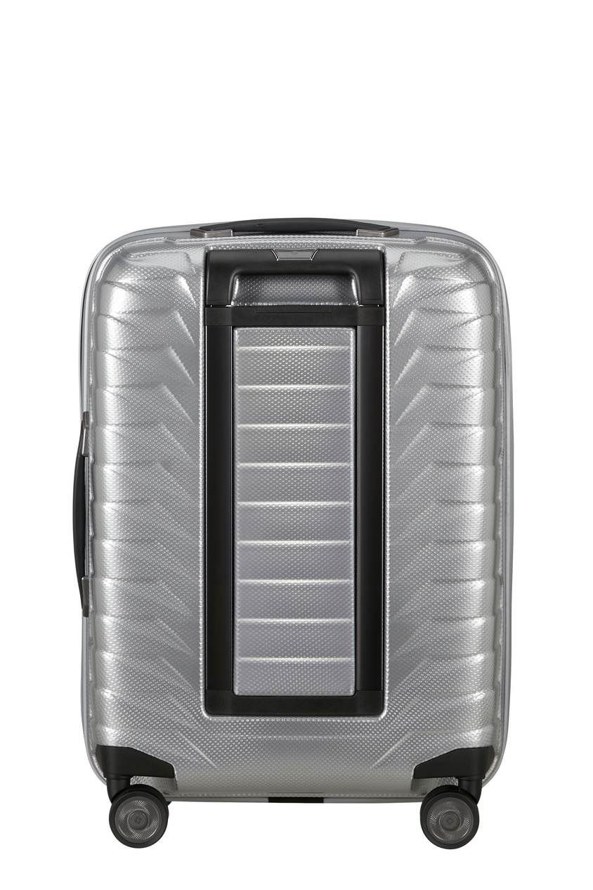 Samsonite Proxis 55cm Handgepäckkoffer, erweiterbar silber