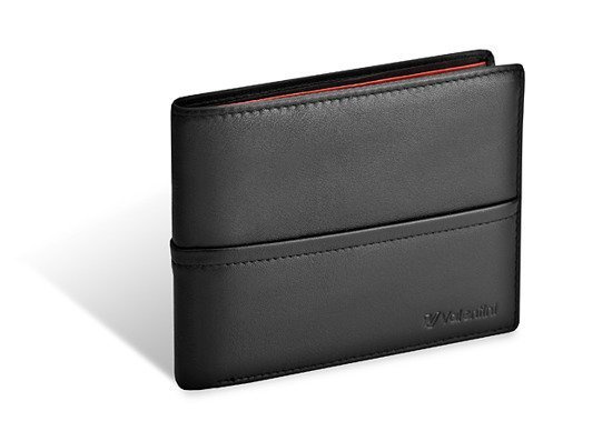 Valentini Black & Red Diamond Herrengeldbörse 274 schwarz