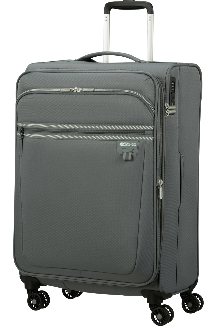 Walizka American Tourister Aerospin 69 cm powiększana szara