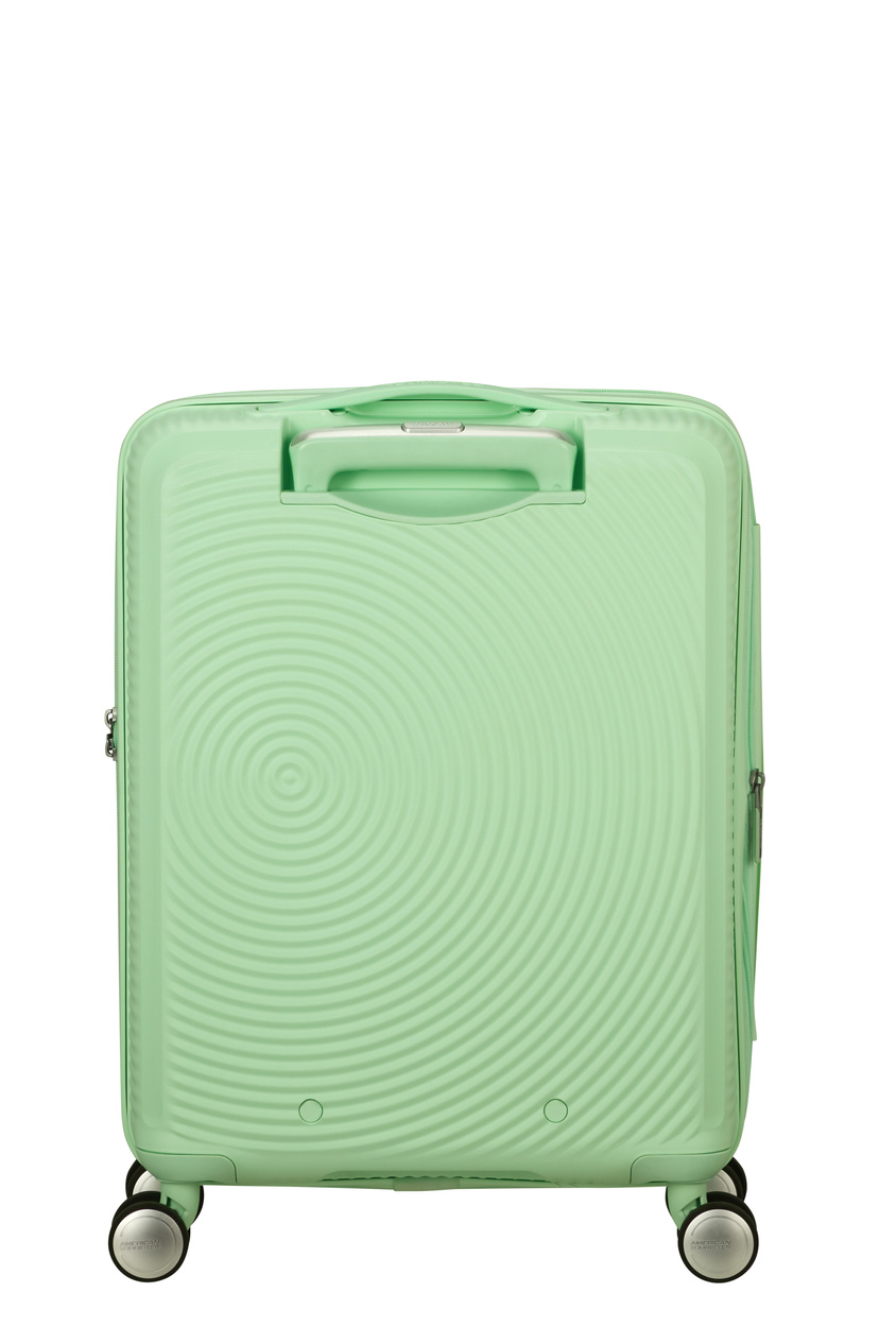 Walizka kabinowa American Tourister Soundbox 55cm powiększana zielona jasna