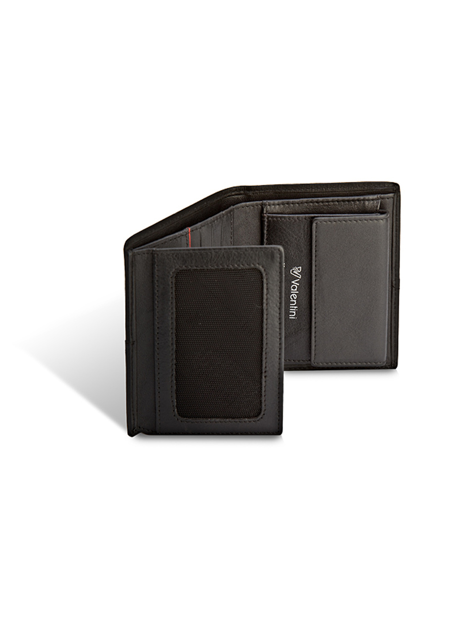 Valentini Black & Red Diamond Herrengeldbörse 115 schwarz