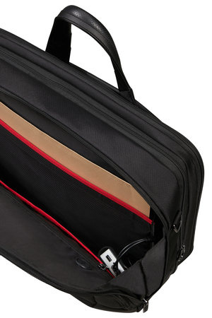 Samsonite PRO-DLX 6 17,3" Laptoptasche, vergrößert, schwarz