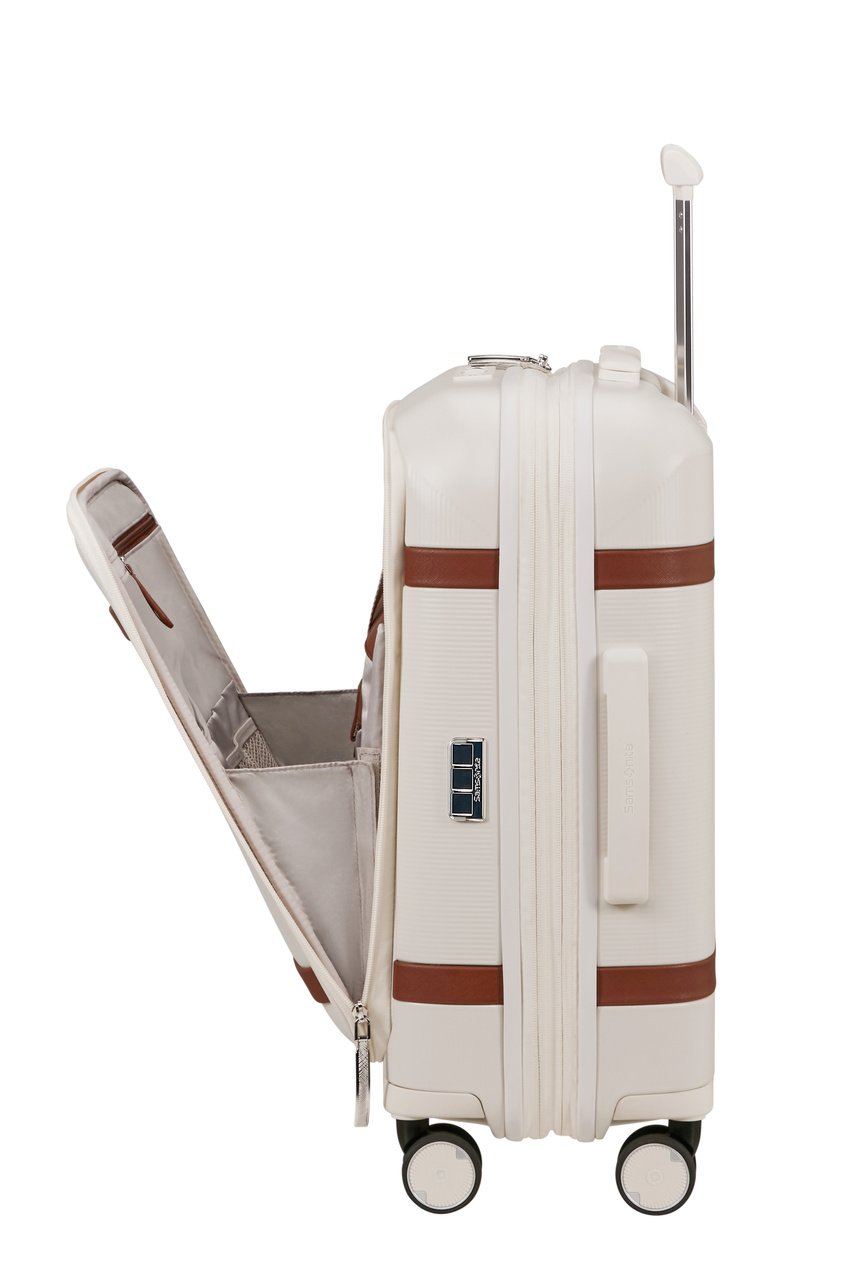 Walizka kabinowa Samsonite Image 55cm powiększana beżowa