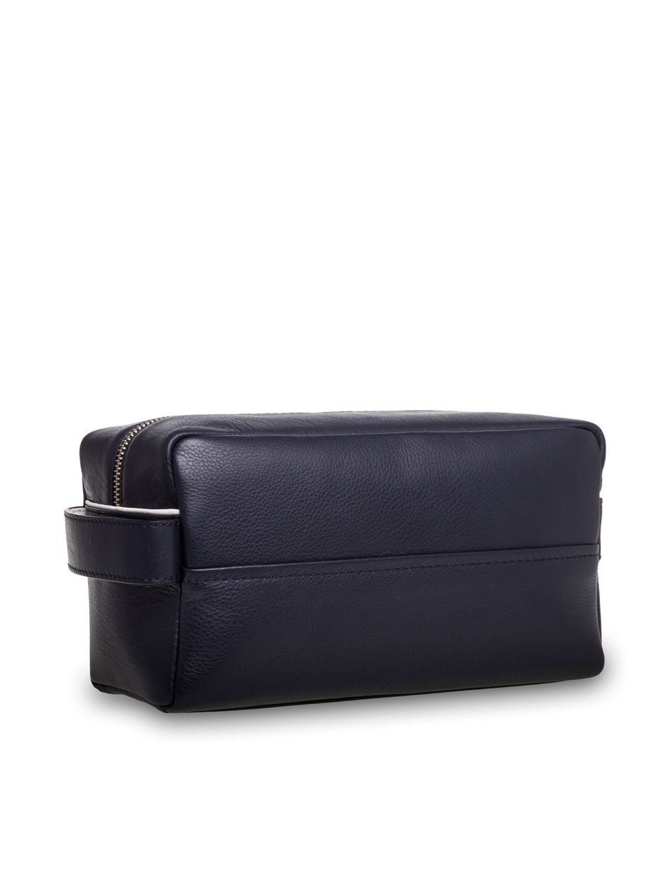 Valentini Piemonte 407 marineblaue Kosmetiktasche