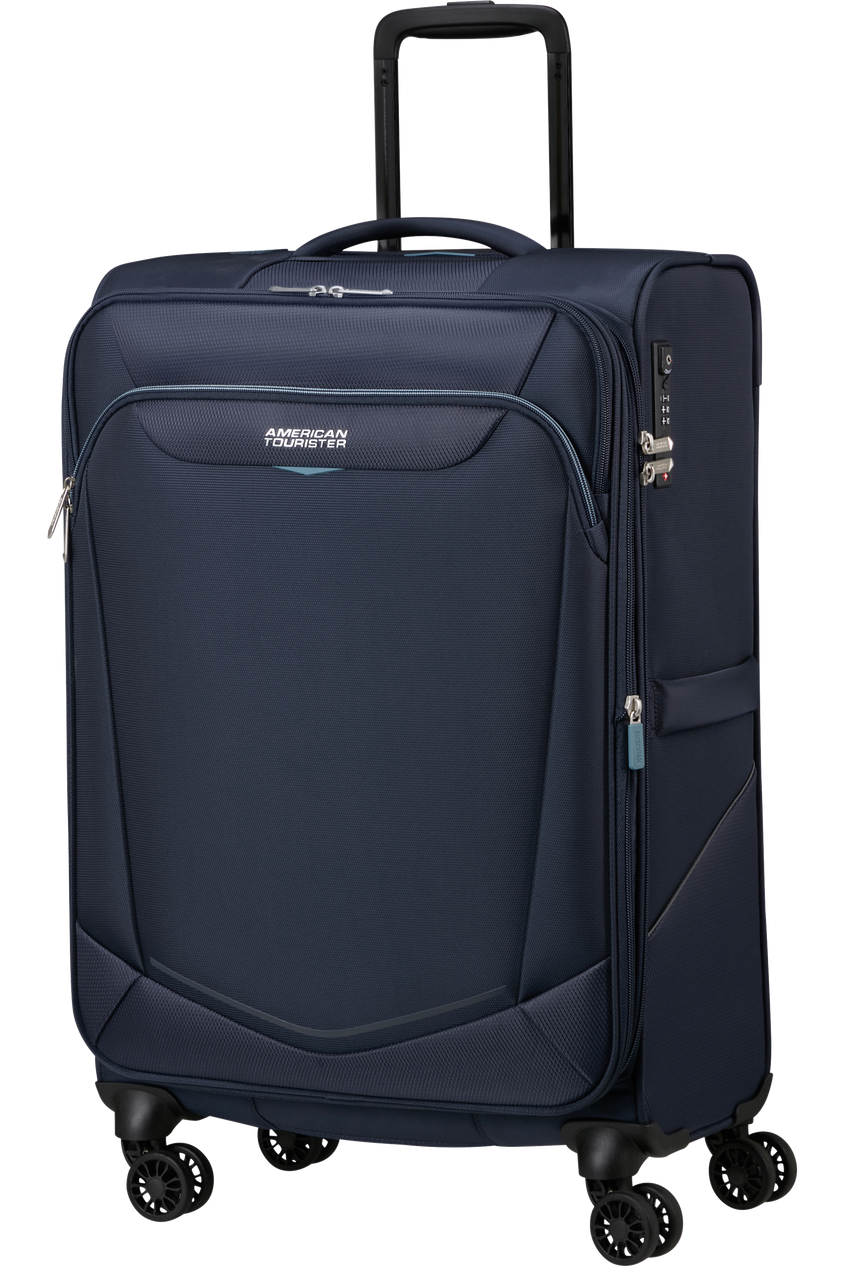 Walizka American Tourister Summerride 69cm powiększana granatowa