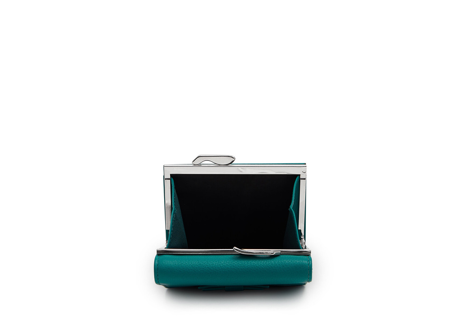 Valentini Damengeldbörse Metallic P62 blau