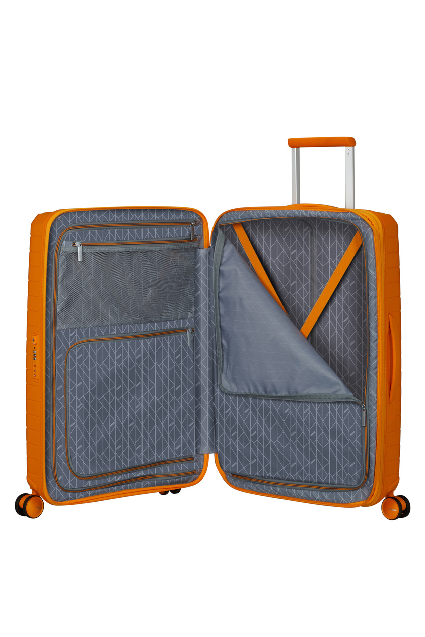 American Tourister Fastforward Koffer 68cm ausziehbar orange