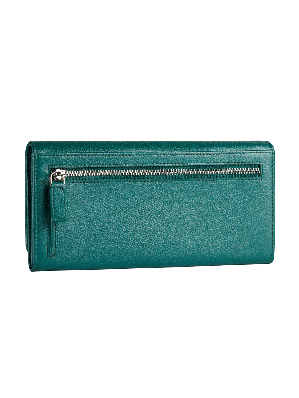 Valentini Damengeldbörse Metallic 277 grün