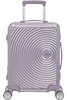  American Tourister Soundbox Alu Kabinenkoffer 55cm Lila