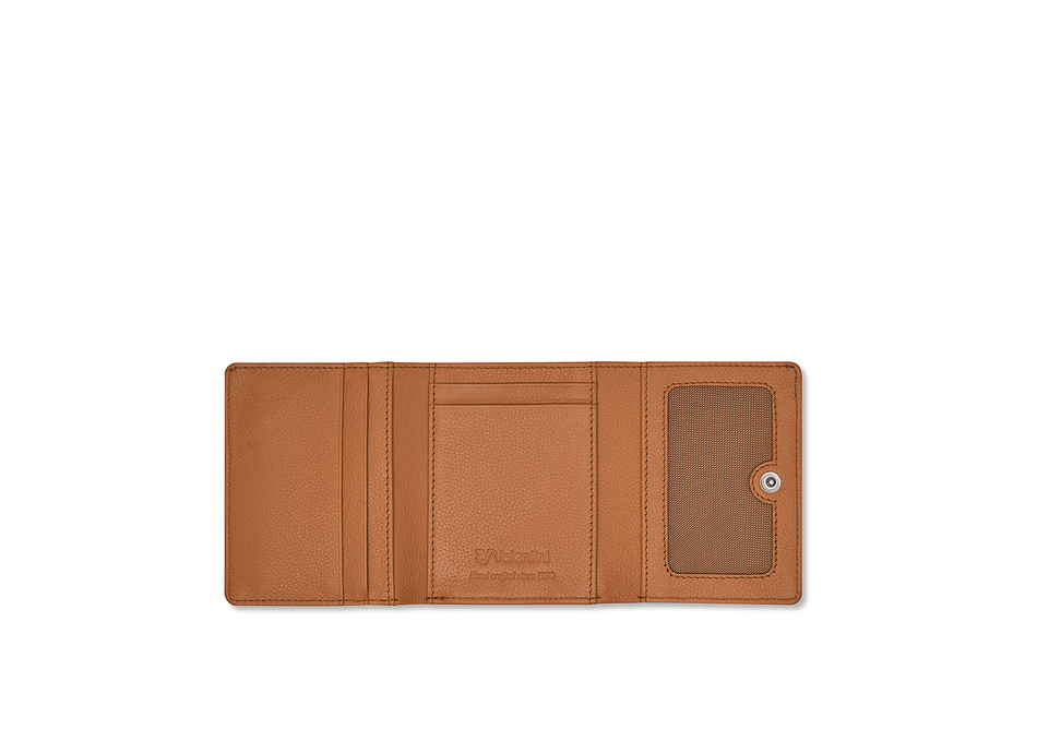 Valentini Damengeldbörse Metallic P62 blau