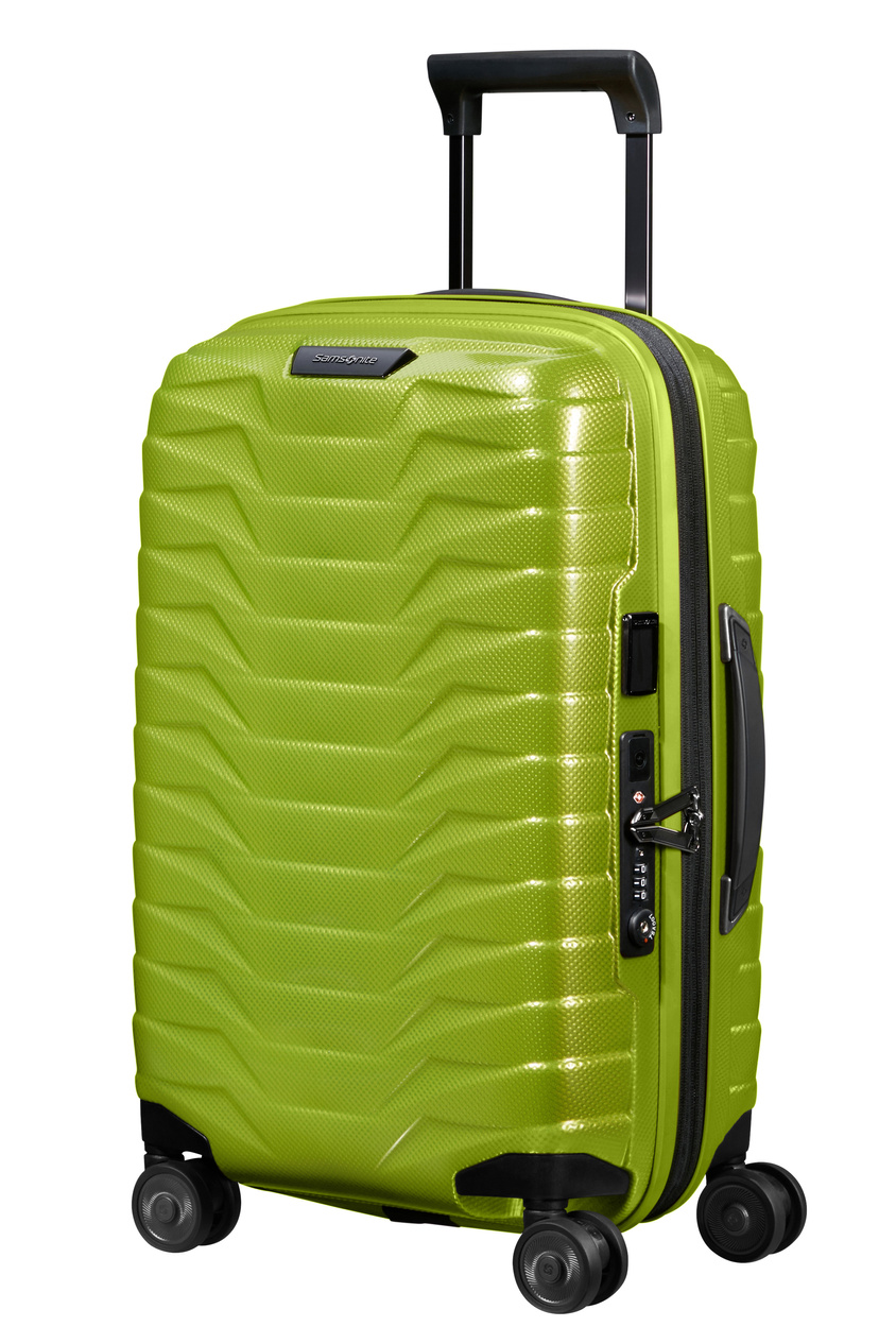 Samsonite Proxis Handgepäckkoffer 55cm erweiterbar limettengrün