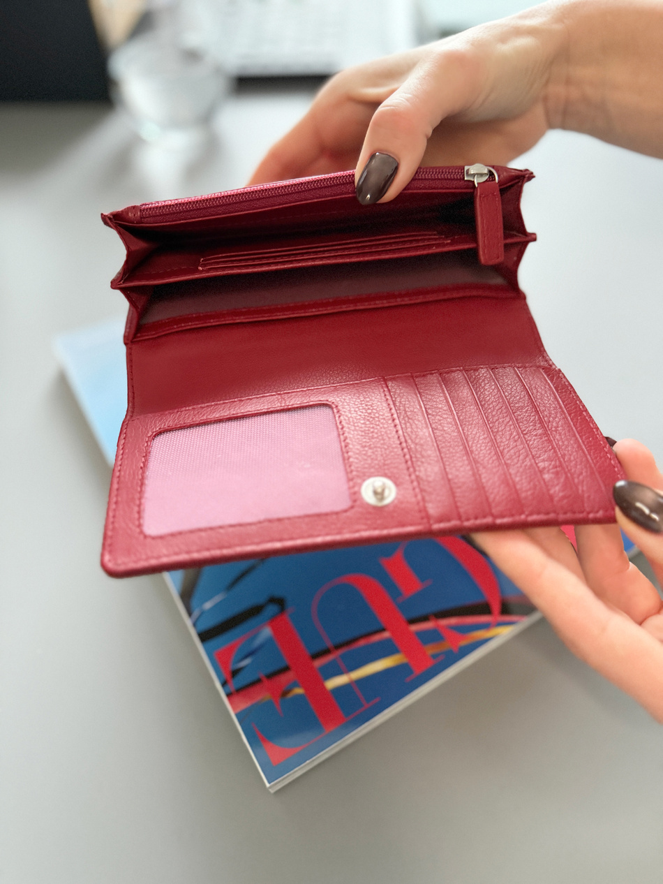 Valentini Metallic 101 Etui für grüne Karte und Dokumente