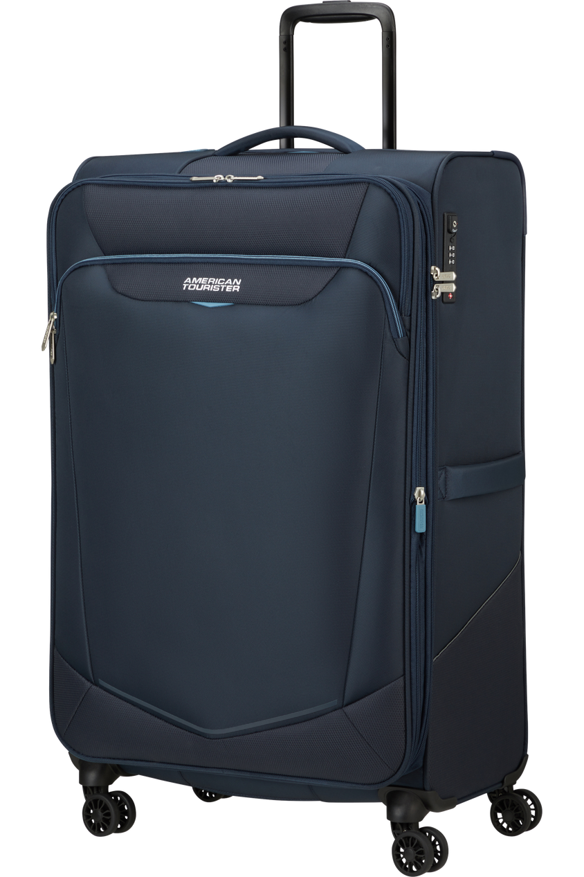 American Tourister Summerride Koffer 80cm Ausziehbar Marineblau