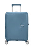 American Tourister Soundbox 55cm erweiterbarer Handgepäckkoffer blau