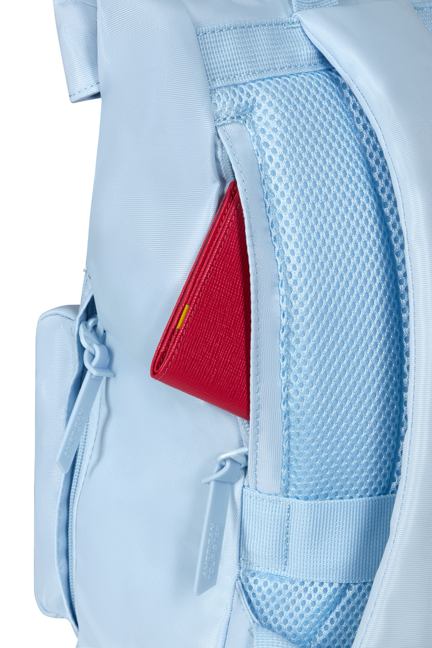 American Tourister Urban Groove City rollender Rucksack navy blau