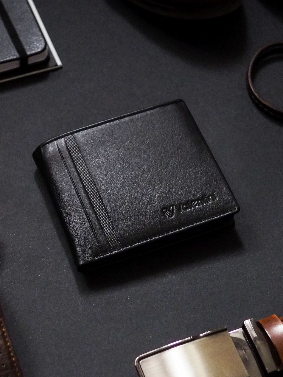 Valentini Trophy 209 Herrengeldbörse schwarz