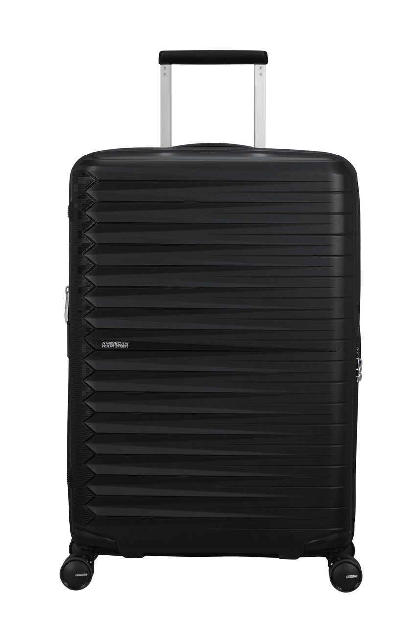American Tourister Fastforward Koffer 68cm ausziehbar schwarz